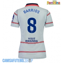 Camisa de time de futebol Atletico Madrid Pablo Barrios #8 Replicas 3º Equipamento Feminina 2026-27 Manga Curta